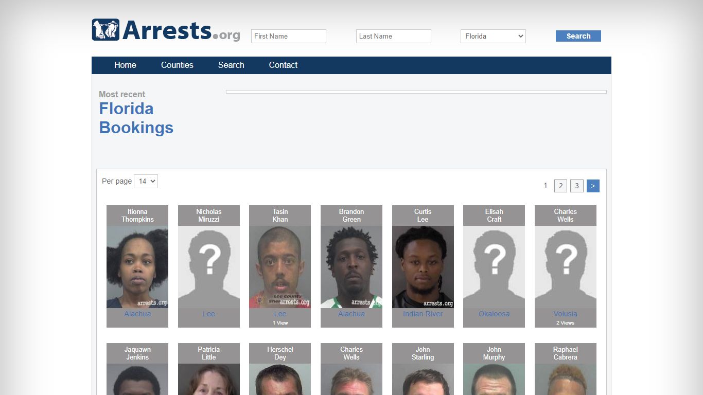 Florida Arrests and Inmate Search